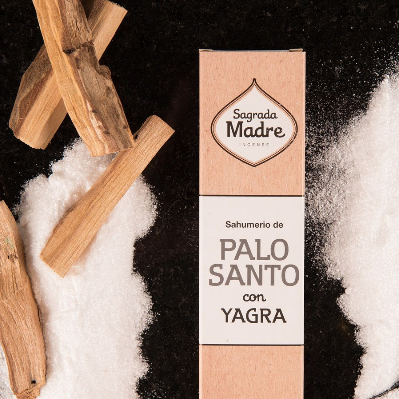 Palo Santo & Yagra - 8 Bastoni Smudge 100% Naturali - Sagrada Madre