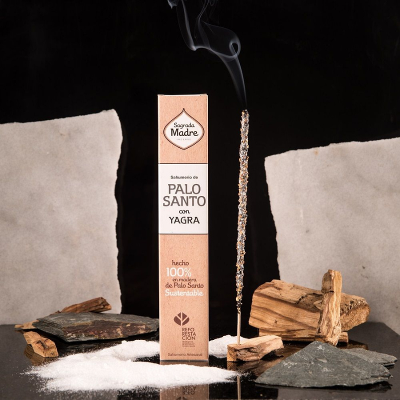 Duo Fortuna e Purificazione 6 Bastoni Incenso Smudge Yagra e Palo Santo  Sagrada Madre