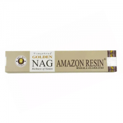 Incenso Golden Nag Resina Amazzonica Vijayshree - Profumo Mistico