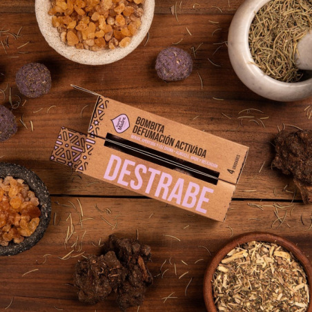 Sbloccarsi - 4 Bombitas Smudge Destrabe 100% Erbe Naturali - Sagrada Madre