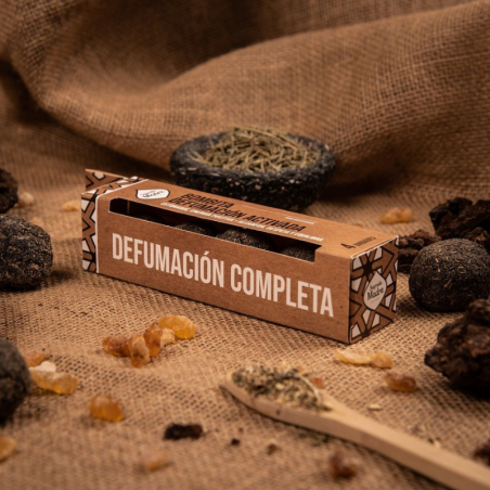 Pulizia Completa - 4 Bombitas Smudge Defumacion Completa 100% Erbe Naturali - Sagrada Madre