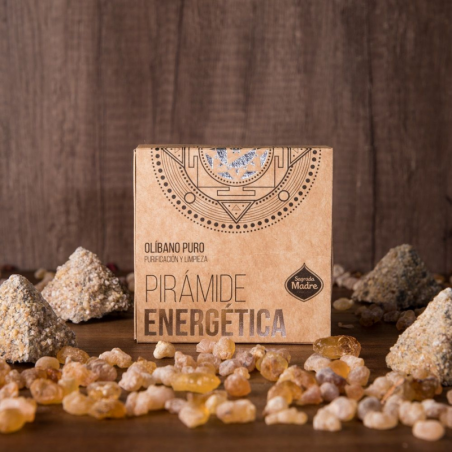 Olibano Puro - 4 Piramidi Energetiche Smudge 100% Naturale - Sagrada Madre