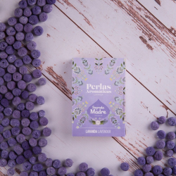 Lavanda - 40 Perle Aromatiche Smudge 100% Erbe Naturali - Sagrada Madre