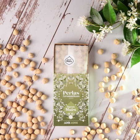 Gelsomino - 40 Perle Aromatiche Smudge 100% Erbe Naturali - Sagrada Madre