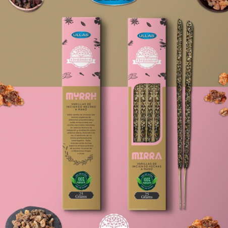 Myrrh organic smudge incense