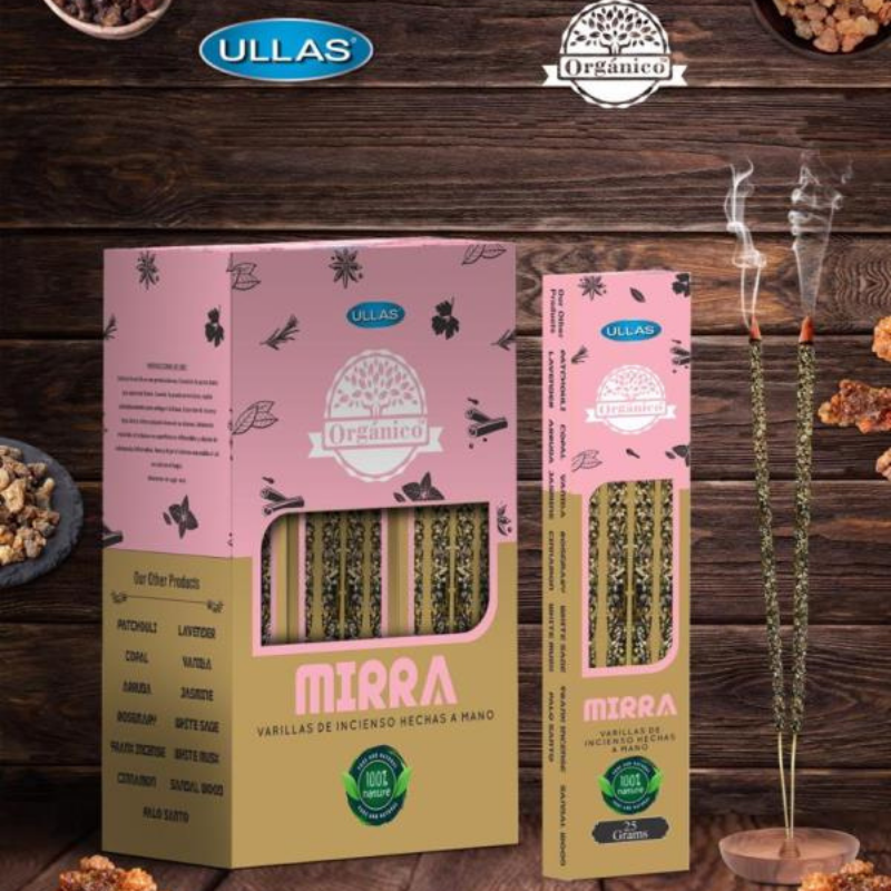 Myrrh organic smudge incense