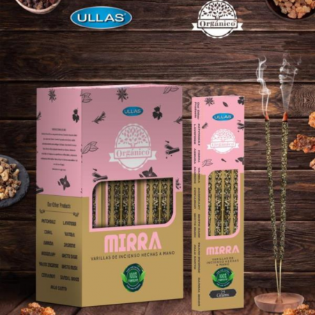 Myrrh organic smudge incense