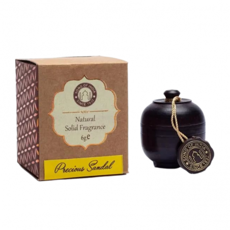 Crema Profumata Sandalo in Vaso di Palissandro – Song of India