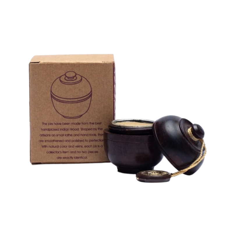 Crema Profumata Sandalo in Vaso di Palissandro – Song of India