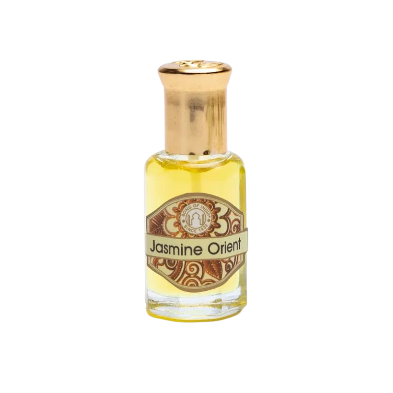 Gelsomino Orientale Miscela Oli Essenziali Ayurvedici in Boccetta Vetro Song of India - 10ml