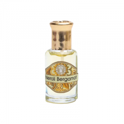 Neroli e Bergamotto Miscela Oli Essenziali Ayurvedici in Boccetta Vetro Song of India - 10ml 2