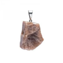 Ciondolo Pietra di Luna Grezza Pietra Naturale - (± 2,5cm)