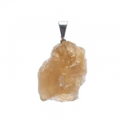 Ciondolo Citrino Grezzo Pietra Naturale - (± 2cm)