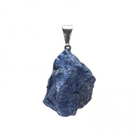 Ciondolo Dumortierite Grezza Pietra Naturale - (± 2,5cm)