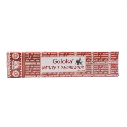Legno di Cedro Bastoncini incenso Goloka Nature's Cedarwood Masala