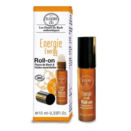 "Energia" Roll-On Fiori di Bach e Oli Essenziali Bio - 10ml
