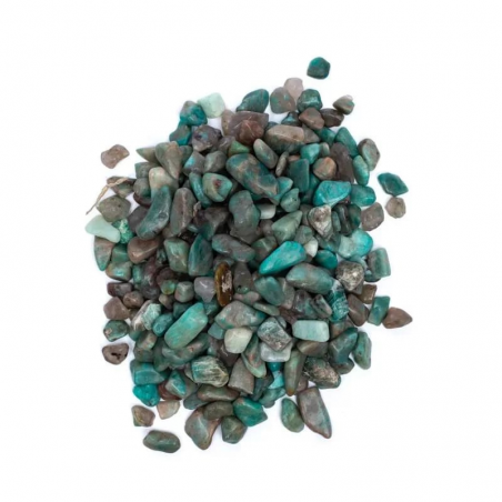 Amazzonite Sacchetto Chips Pietre Burattate - 50gr.