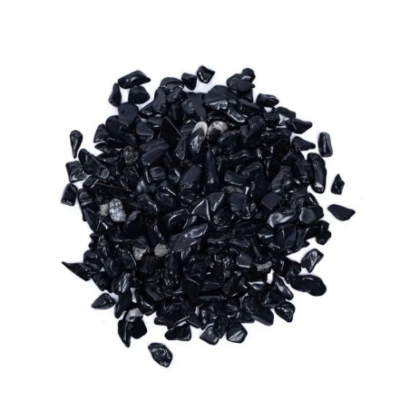 Tormalina Nera Sacchetto Chips Pietre Burattate - 50gr.