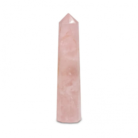 Quarzo Rosa a Forma di Obelisco (± 2 x (8/10cm - ± 65gr)