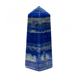 Lapislazzuli a forma di Obelisco (± 4 x 12cm - ± 450gr)
