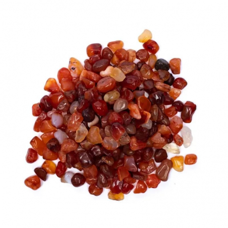 Corniola Sacchetto Chips Pietre Burattate - 50gr.