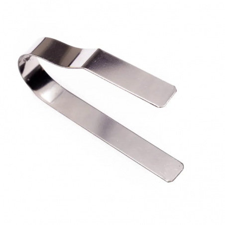 Pinze in Acciaio Inossidabile per Carboncini - (± 9 x 5cm)