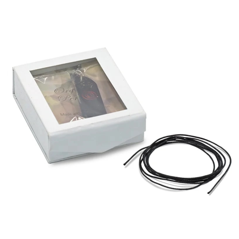 Shungite Orgone Pendente con spirale - 5cm