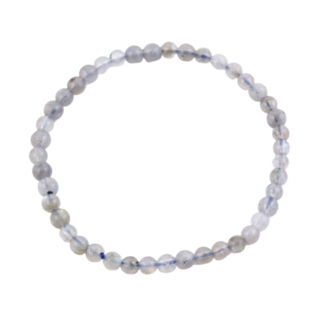Braccialetto Labradorite perline 5mm in pietra naturale - Qualità A