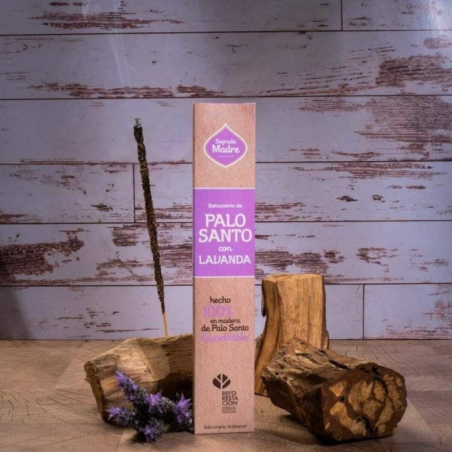 Palo Santo & Lavanda - 8 Bastoni Smudge 100% Naturali - Sagrada Madre