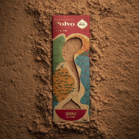 Sandalo Indiano - Incenso in Polvere Sagrada Madre Sándalo de la India - 60gr.
