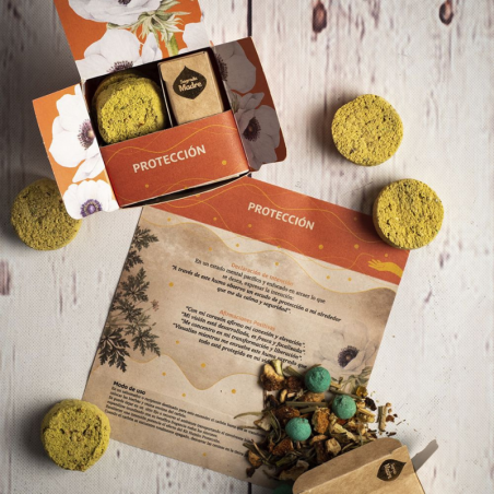 Protezione Kit Fumo Sacro Erbe 100% Naturali Smudge Sagrada Madre