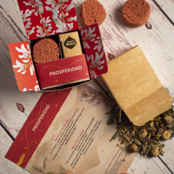 Prosperità Kit Fumo Sacro Erbe 100% Naturali Smudge Sagrada Madre