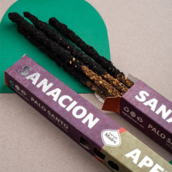 Duo Guarigione e Apertura 6 Bastoni Incenso Smudge Palo Santo Sagrada Madre
