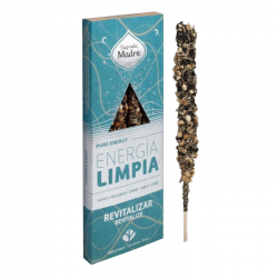 Rivitalizzante - 4 Bastoni Incenso Extra spessi in Erbe 100% Naturali - Sagrada Madre
