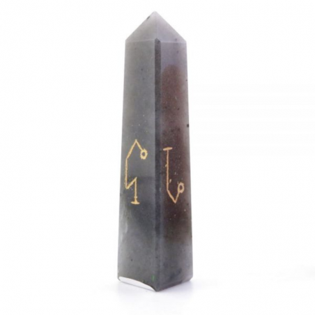Labradorite a Forma di Obelisco (± 2 x 8/10cm - ± -) Torre Reiki