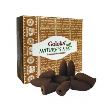 Nature's Nest Coni Incenso Dhoop Goloka Masala