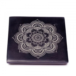 Supporto Bastoncini incenso in Pietra Ollare - Mandala 2