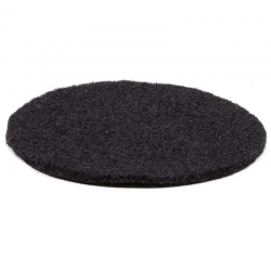 Base in feltro per campane tibetane 100% Lana del Nepal (20cm) Nero