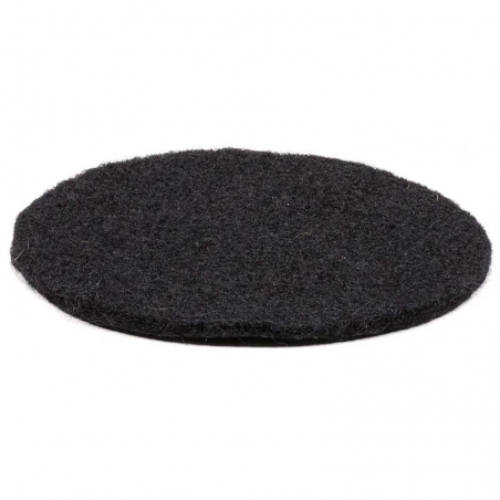 Base in feltro per campane tibetane 100% Lana del Nepal (20cm) Nero