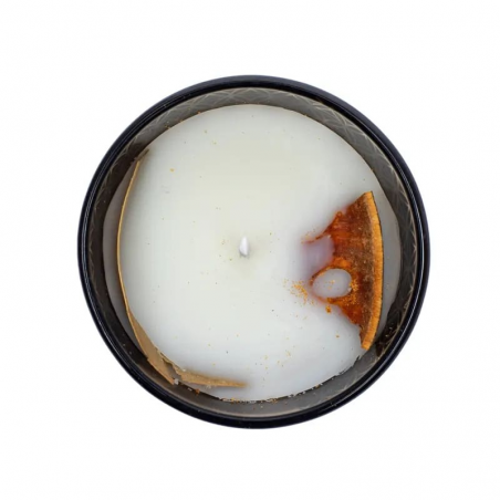 Candela smudging Mandarino e Alloro Cera di Soia Organic Goodness - (11 x 9cm - ± 50 ore)