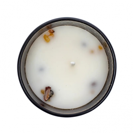 Candela smudging Mirra e Franchincenso Cera di Soia Song of India Organic Goodness