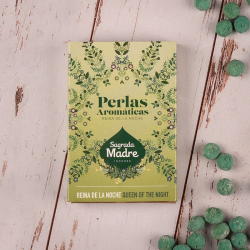 Regina della Notte - 40 Perle Aromatiche Smudge 100% Erbe Naturali - Sagrada Madre
