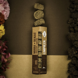 Mirra e Benzoino 7 Giorni Pulizia Energetica - 7 Compresse Smudge 100% Erbe Naturali - Sagrada Madre