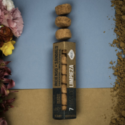 Incenso e Sandalo 7 Giorni Pulizia Energetica - 7 Compresse Smudge 100% Erbe Naturali - Sagrada Madre