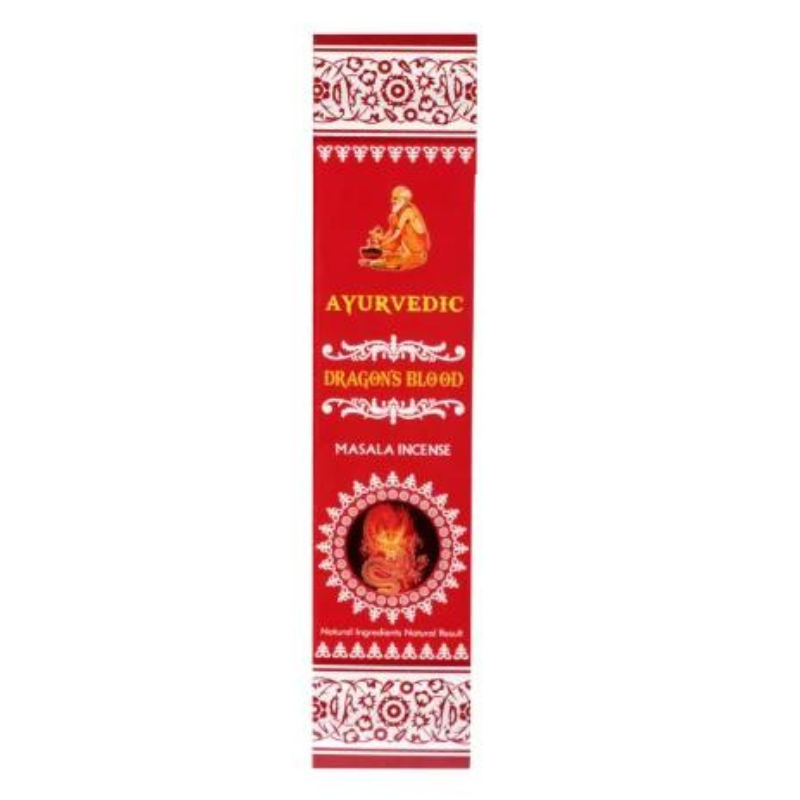 Sangue di Drago Bastoncini incenso Ayurvedic Dragon's Blood Premium