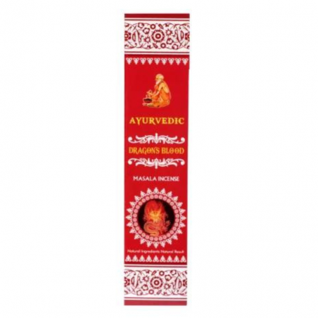 Sangue di Drago Bastoncini incenso Ayurvedic Dragon's Blood Premium