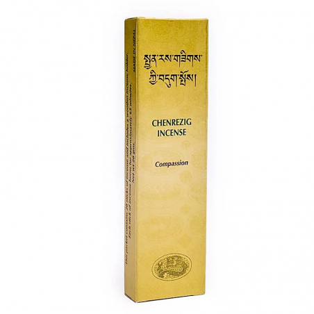 Incenso Tibetano Chenrezig Compassione - 20 bastoncini naturali
