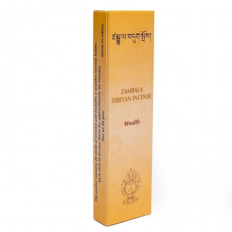 Incenso Tibetano Zambala – Attira Prosperità e Energia Positiva