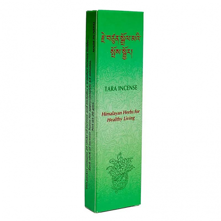 Tara Erbe per una vita sana 20 Bastoncini incenso Tibetano Pure Tibet