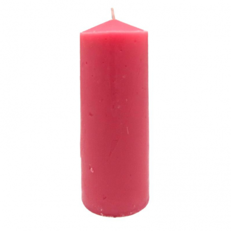 Candela Rosa (15 x 5,5cm / ± 300gr.) - Cero non profumato